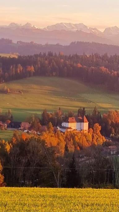 Ferienwohnung Auf Bauernhof Mit Hotpot Und Sauna Sumiswald Zewnętrze zdjęcie